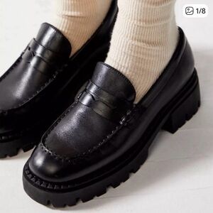 Free People Lyra Lug Sole Loafers